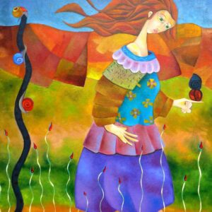 La dame aux escargots